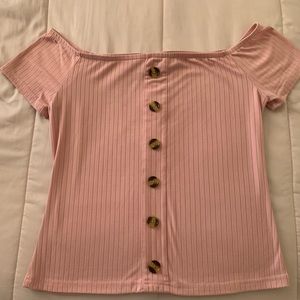 Off the shoulder top